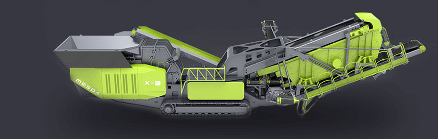 X系列履帶移動(dòng)破篩一體機(jī)
